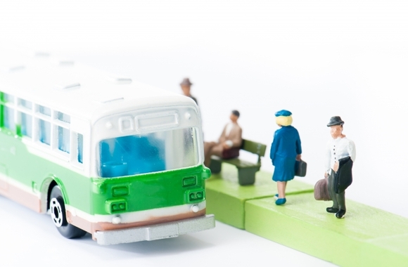 バス　模型